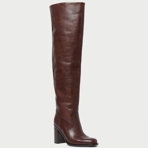 Loeffler Randall Deidre Espresso Thigh-High Boot